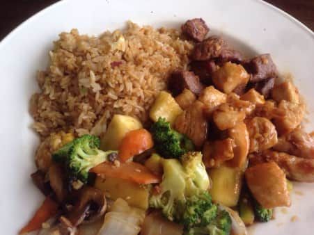 Hibachi Chicken and Steak (L)