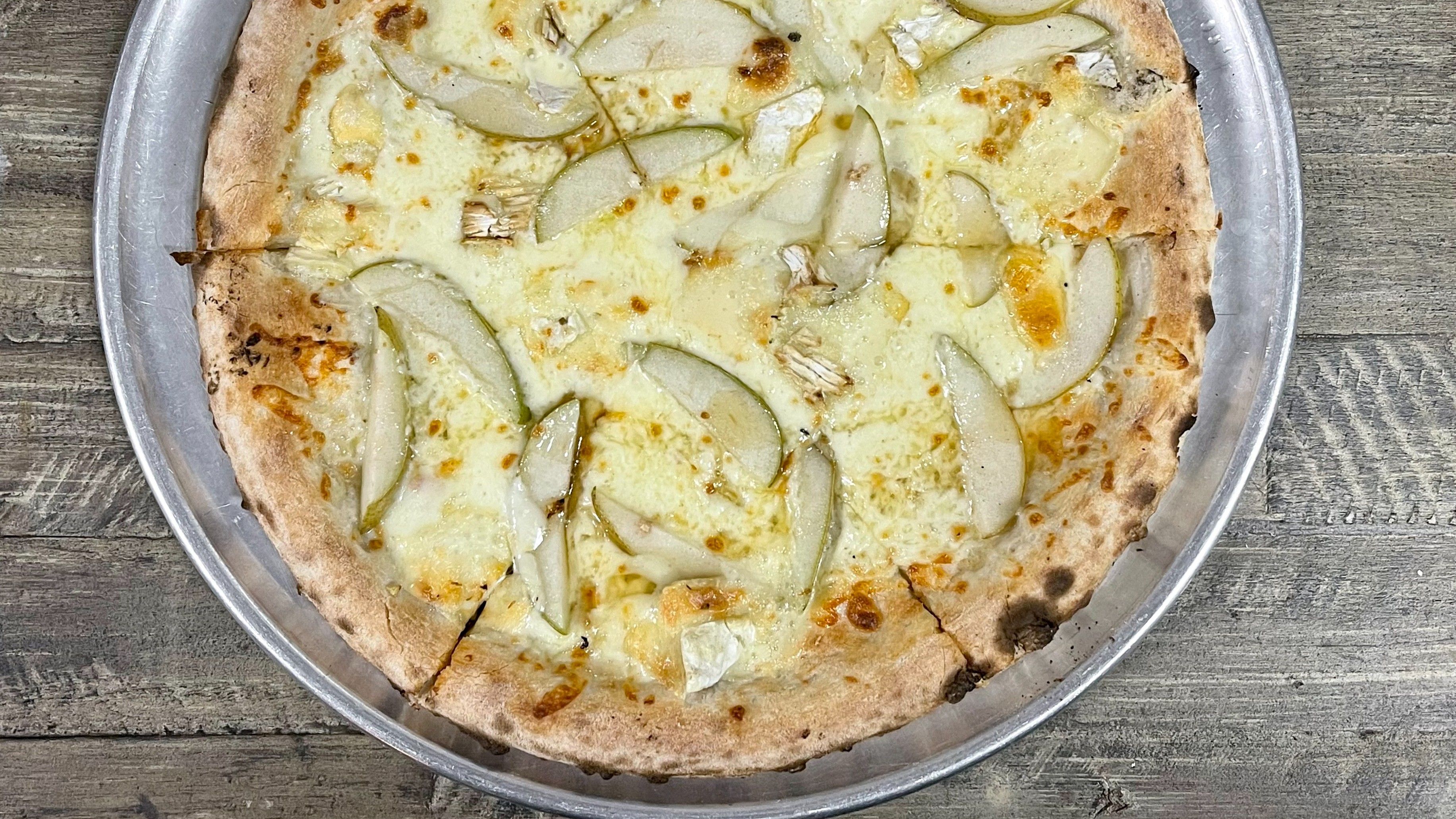 Slice Pear & Arugula Pizza