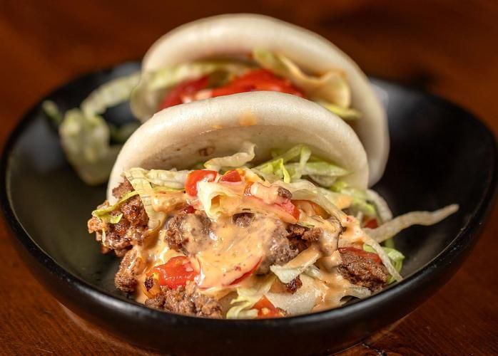 Chopped Cheese Bao Buns