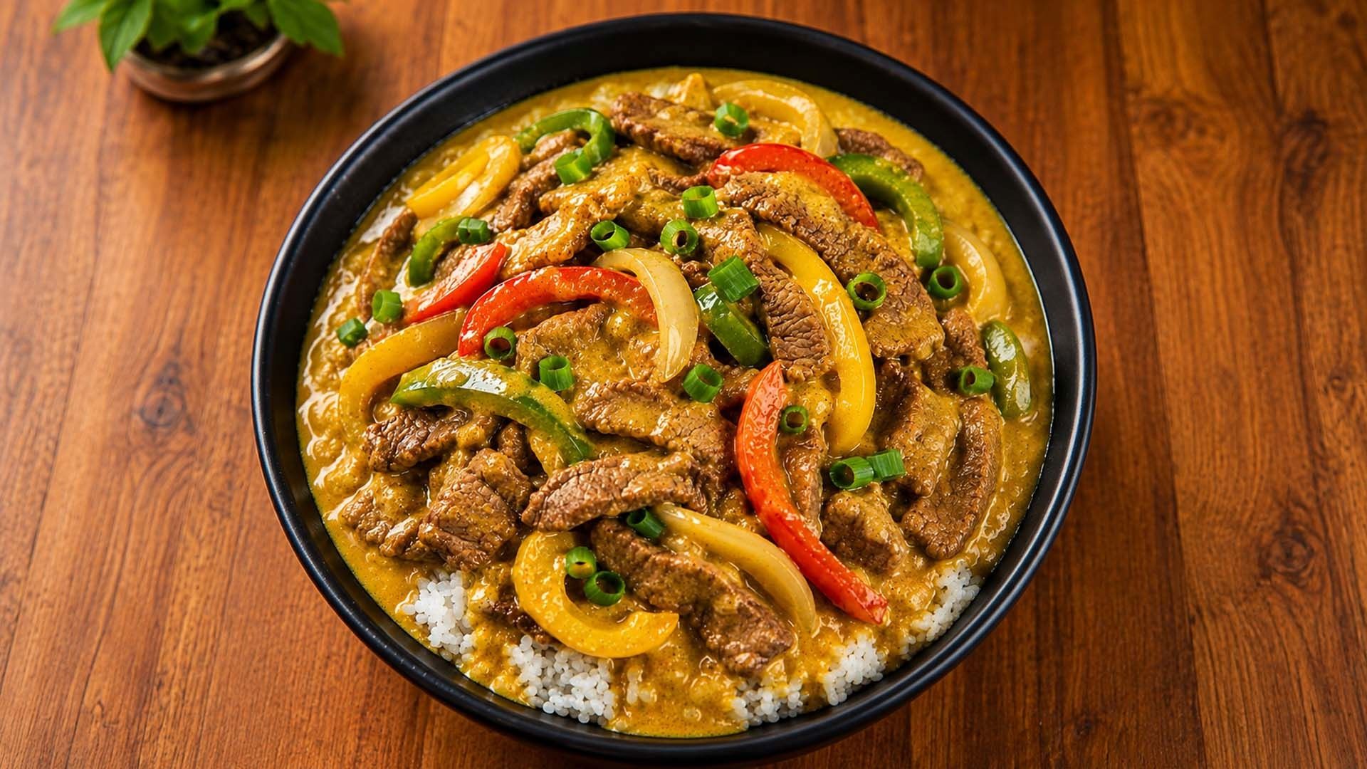 R14.Beef Karee Don