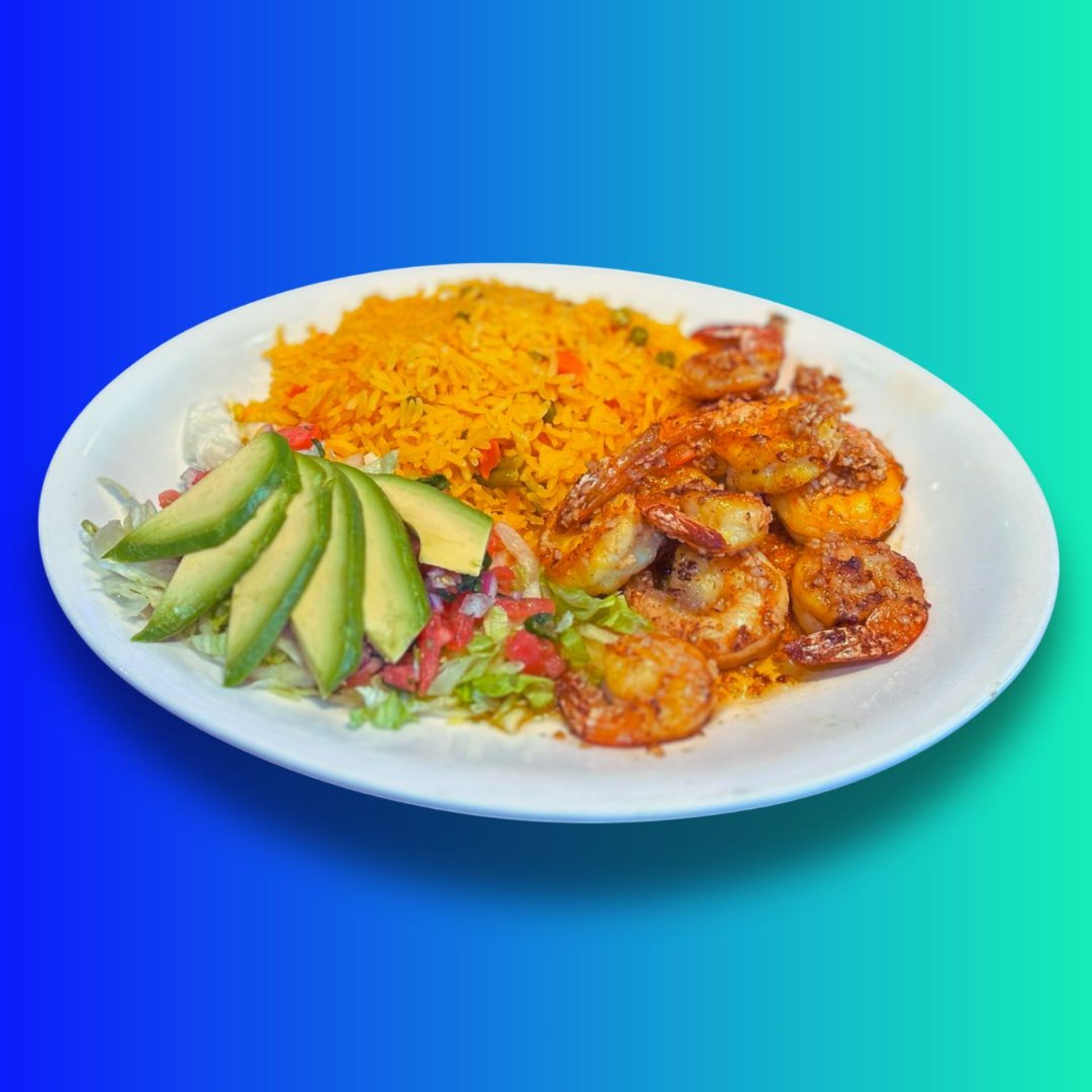 Camarones and Garlic
