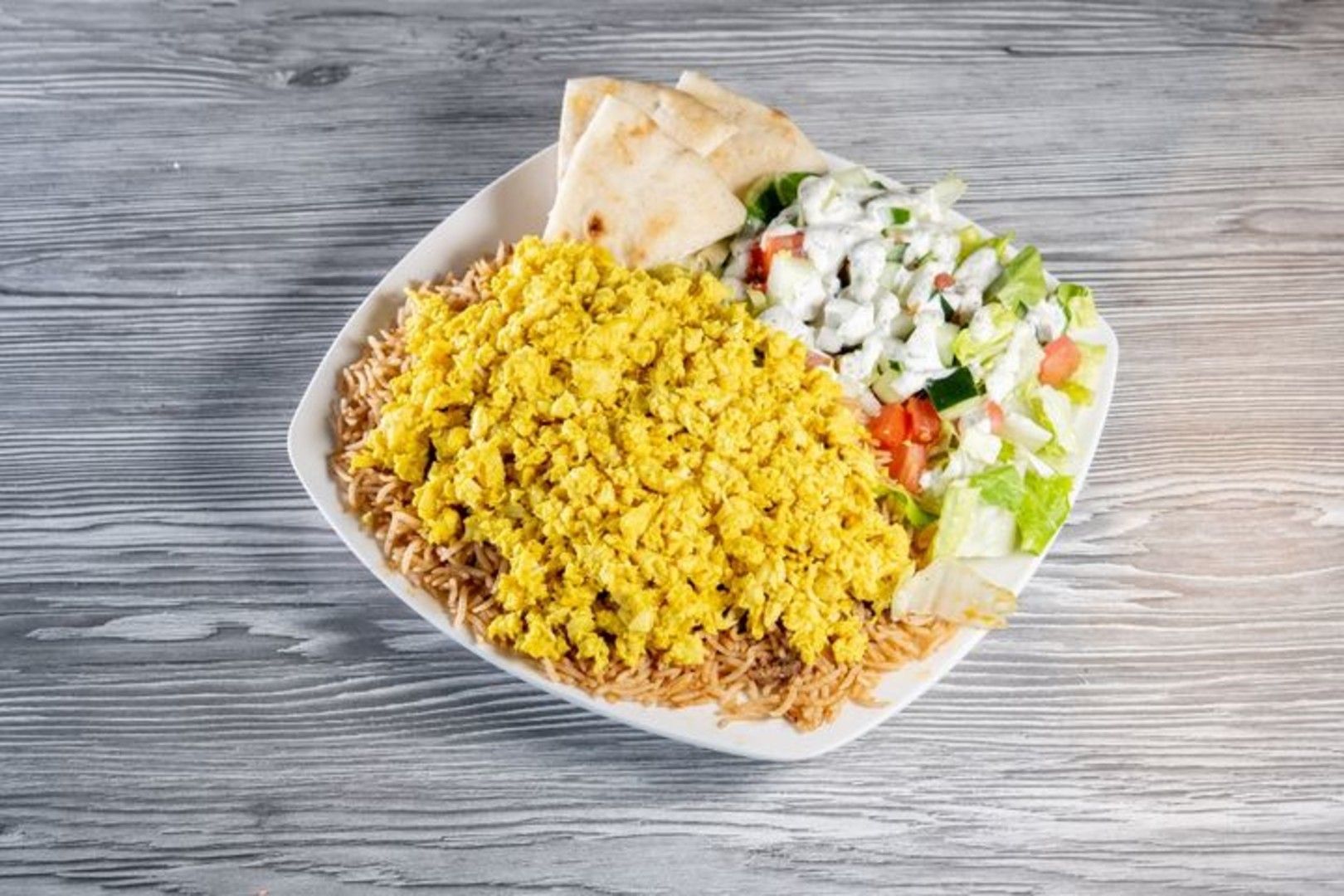 Chicken Shawarma Rice Plate