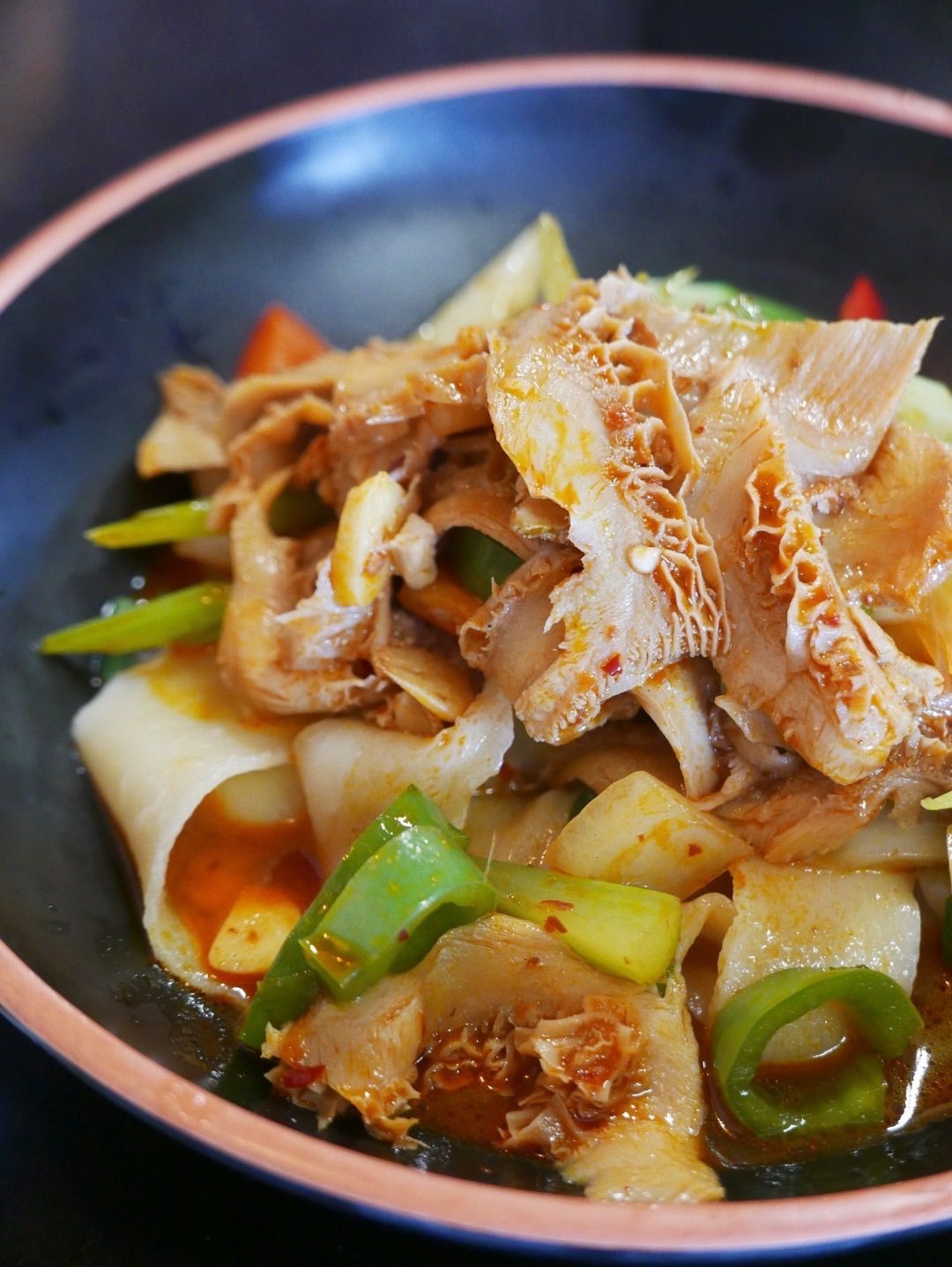 Spicy Beef Tripe Noodles
