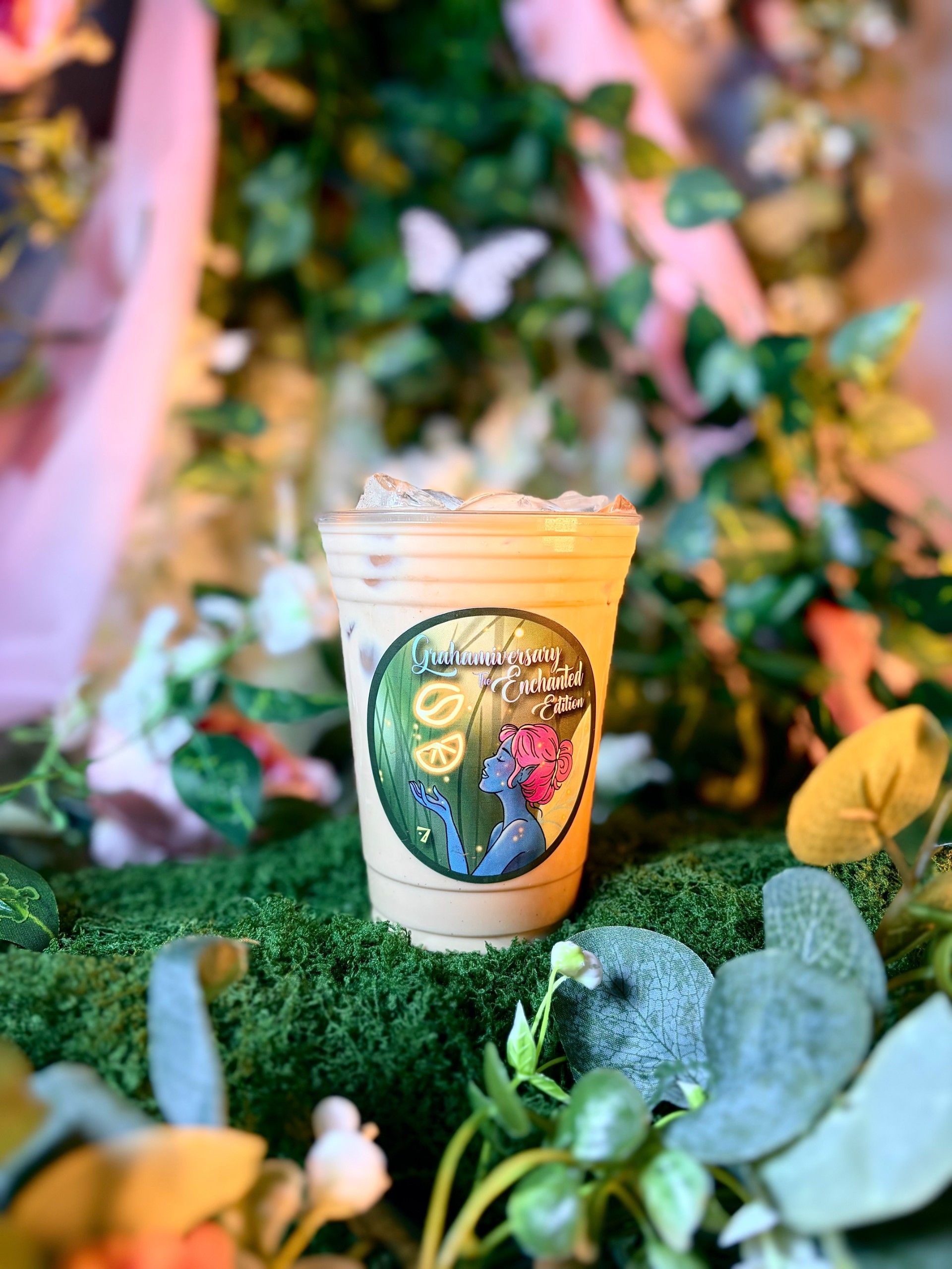 Hot Honey + Thyme Latte