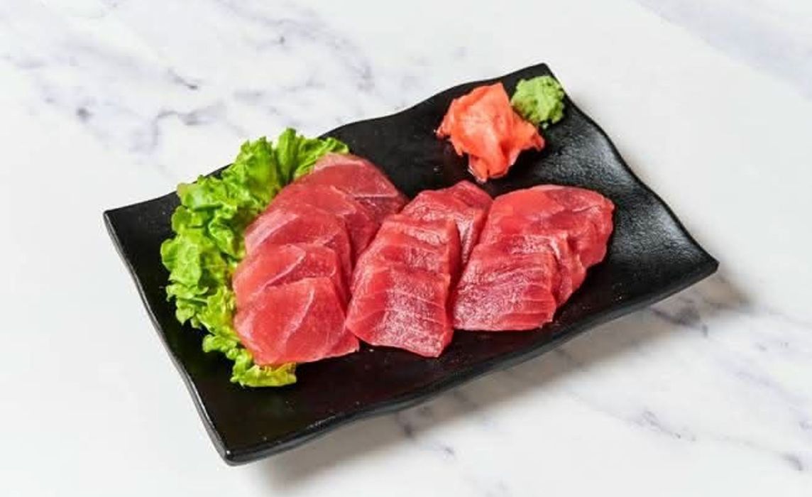 Sashimi thon 14pcs + riz