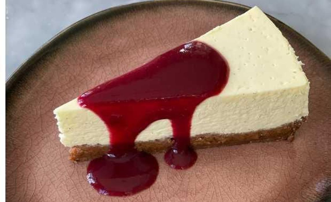 Cheesecake coulis fruits rouge