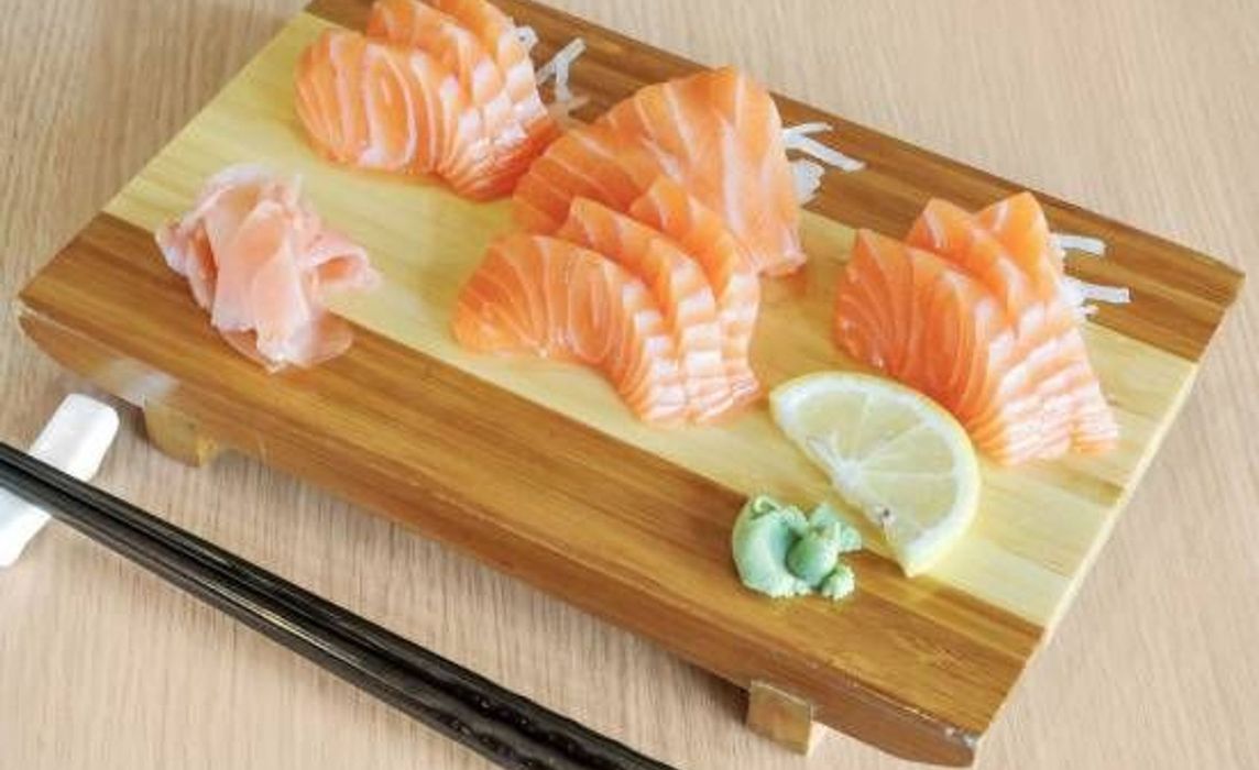 Menu 10 "S". Menu sashimi saumon