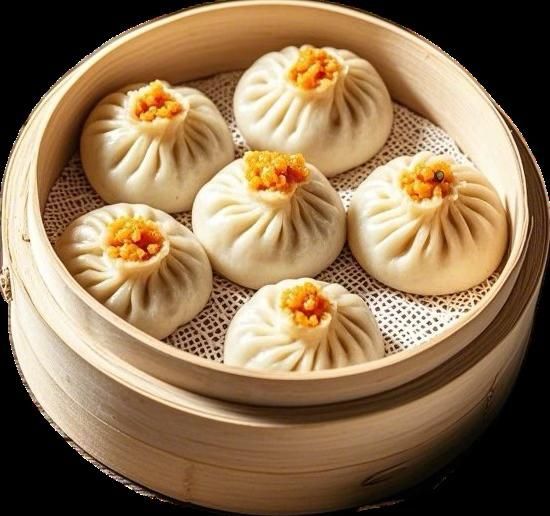 Crab Roe Soup Dumplings-蟹粉小笼包