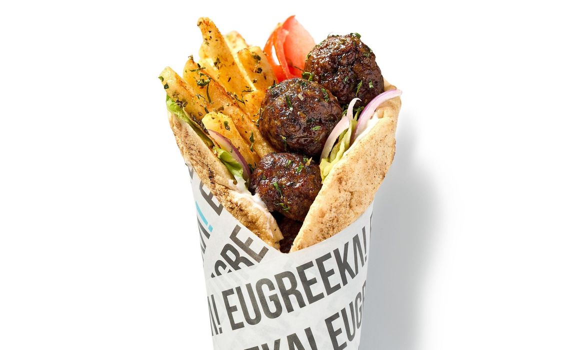 Keftedes Souvlaki