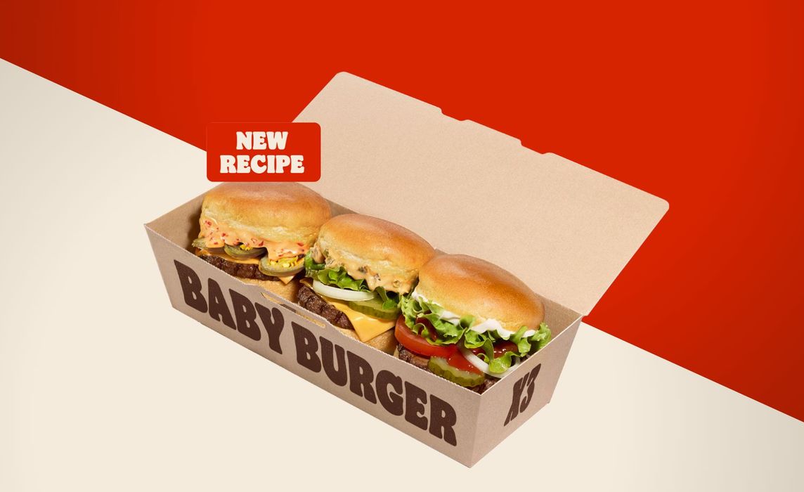 Baby Burger x3