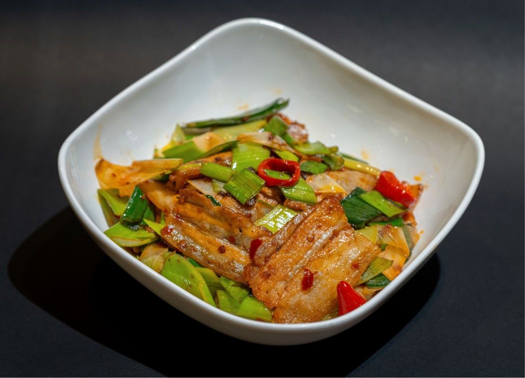 Twice Cooked Pork With Spicy Sauce 回锅肉