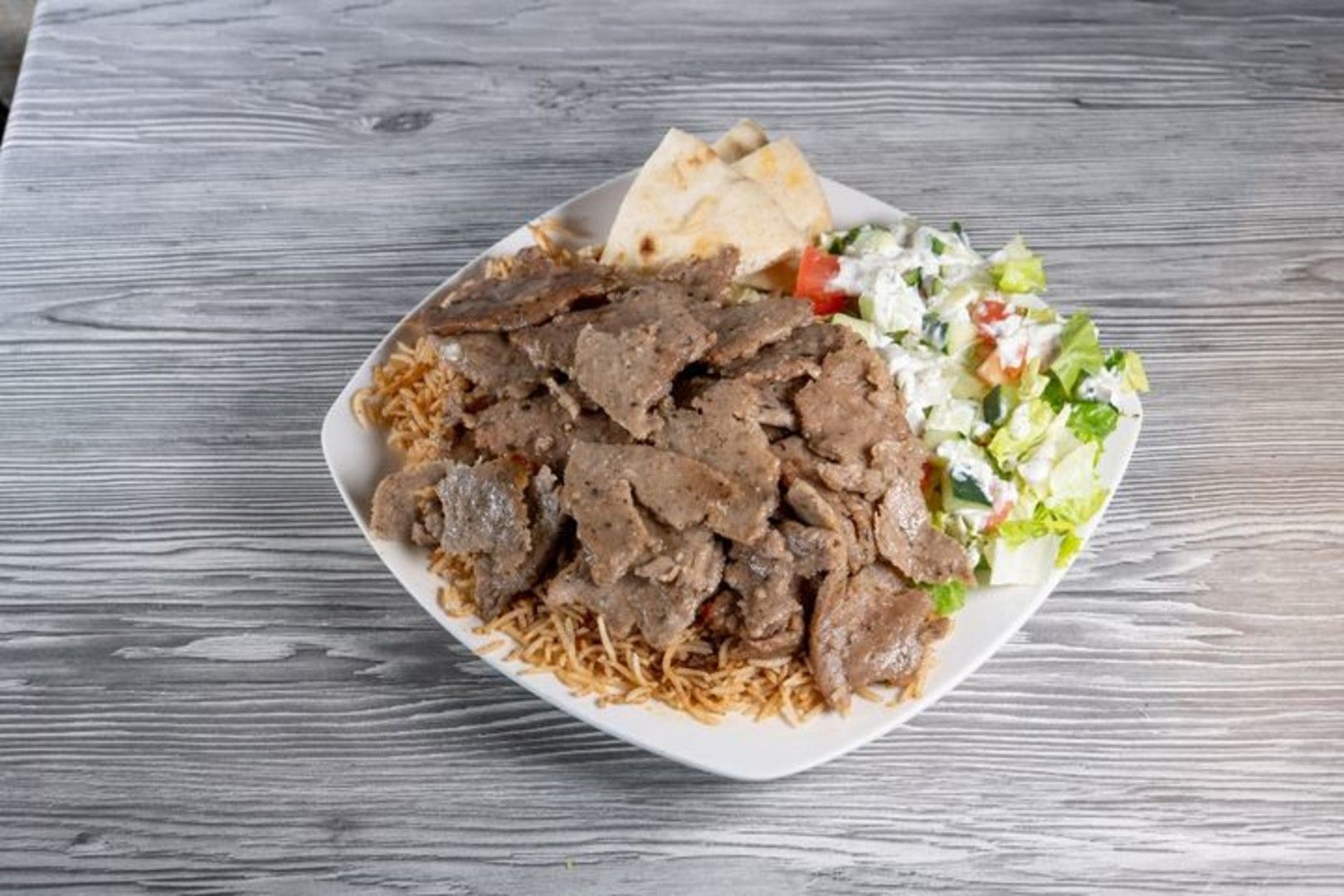 Beef &Lamb Gyro Rice Plate