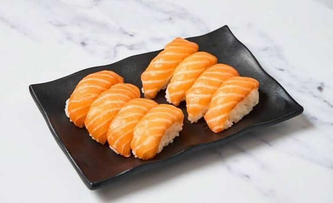 Salmon red 8 Pièces
