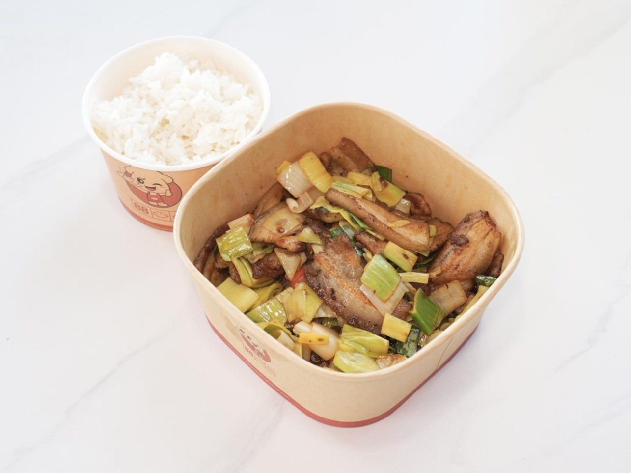 Twice-Cooked Pork (W. Rice)
