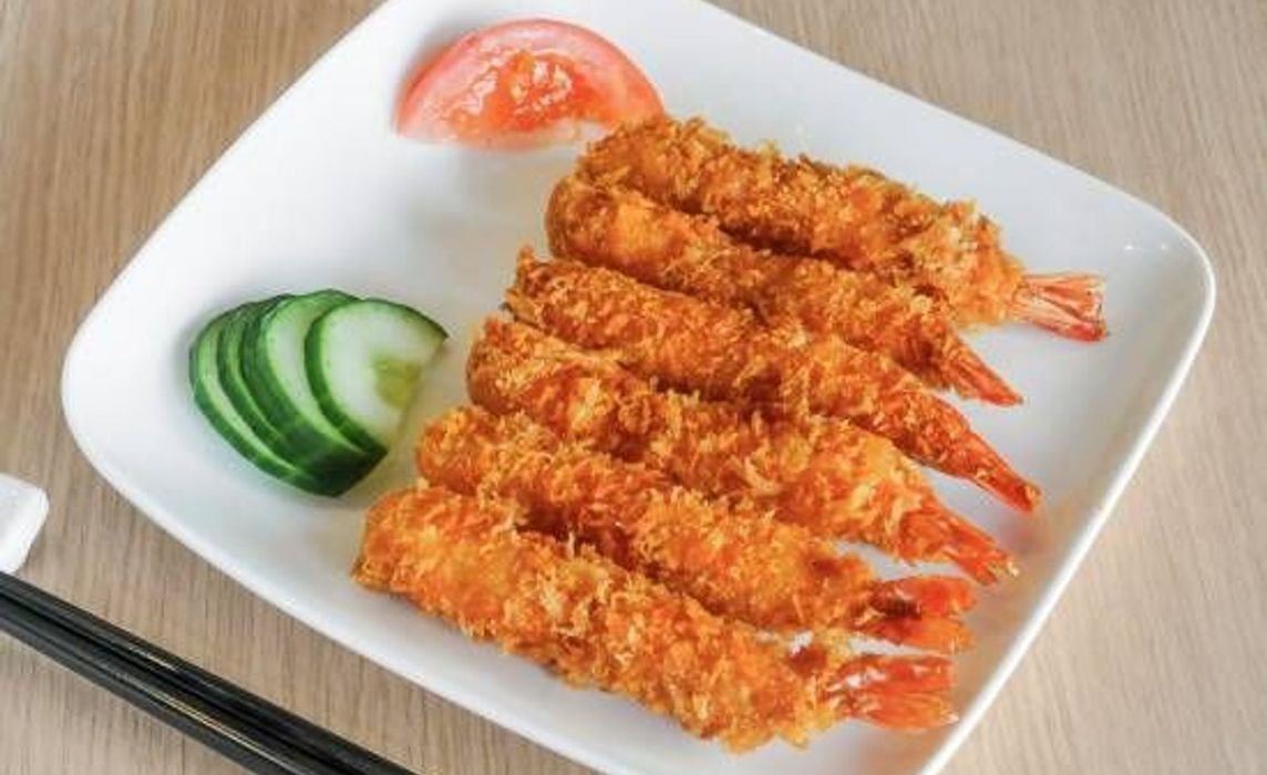 Menu 18. Menu tempura crevettes