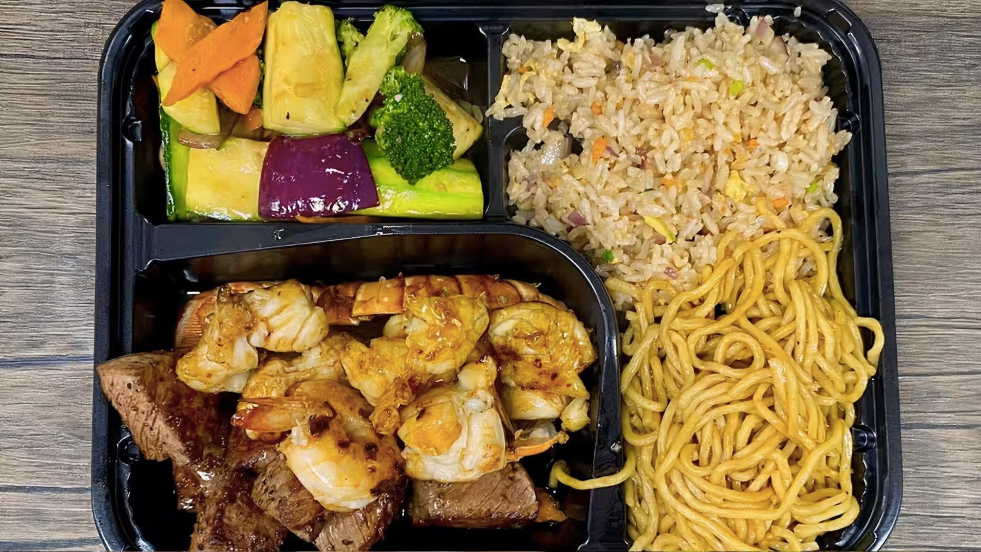 Hibachi Steak & Lobster