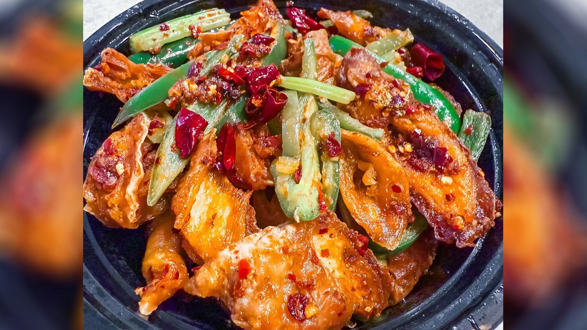 Fried Pork Intestine