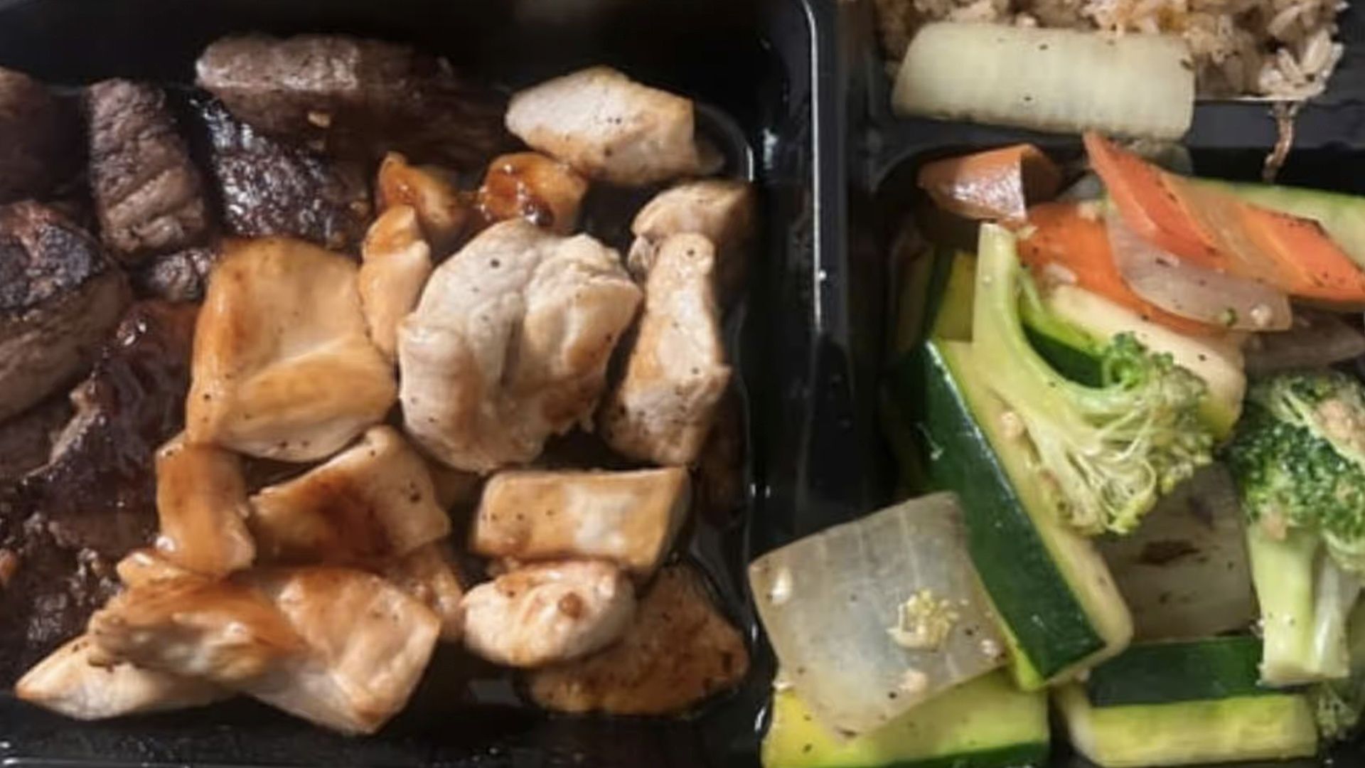 Hibachi Chicken & Filet Mignon