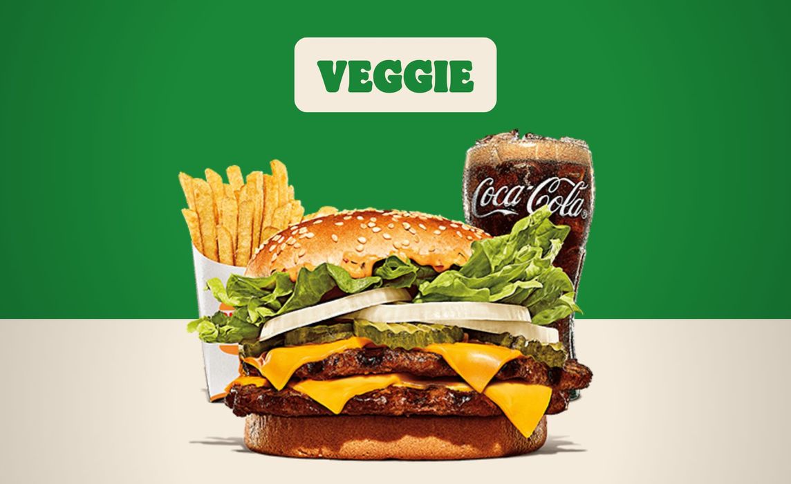 Menu Veggie Big King XXL