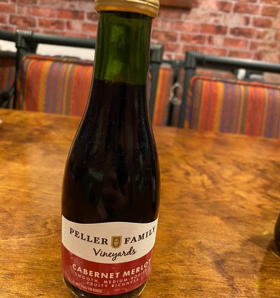Peller Family  Cabernet Merlot bottle 250ml (12.5% alc.vol)