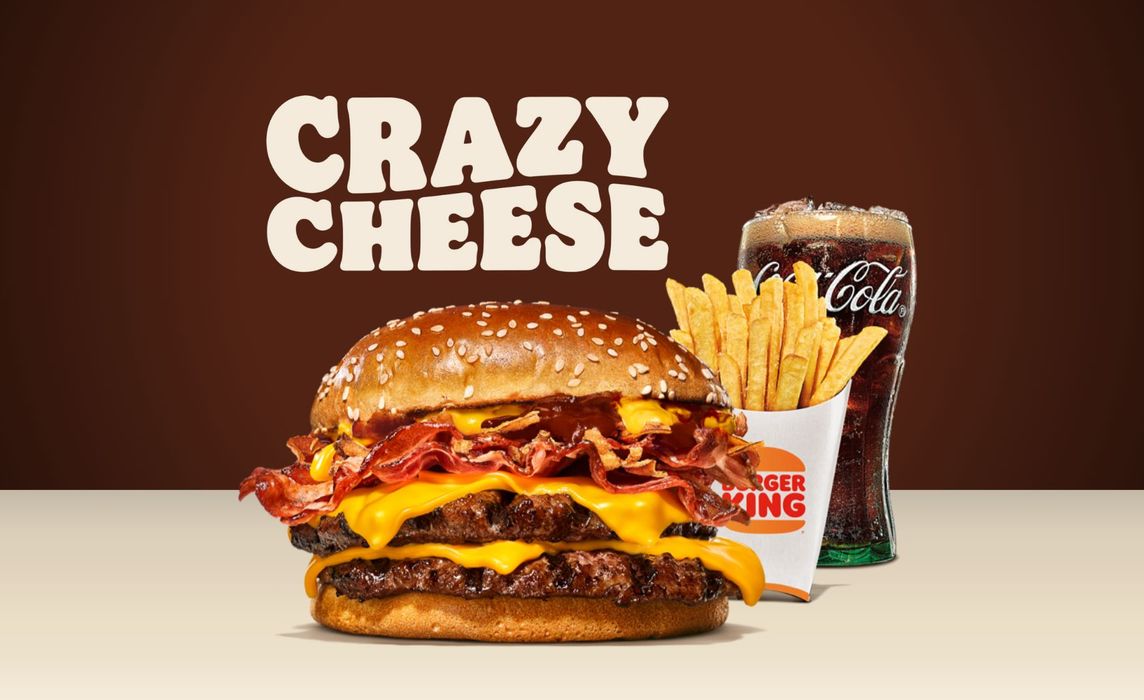 Crazy Cheese BBQ Double Menu