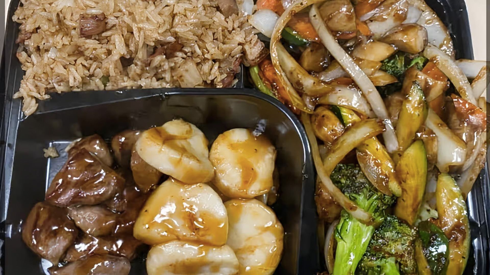 Hibachi Steak & Scallops