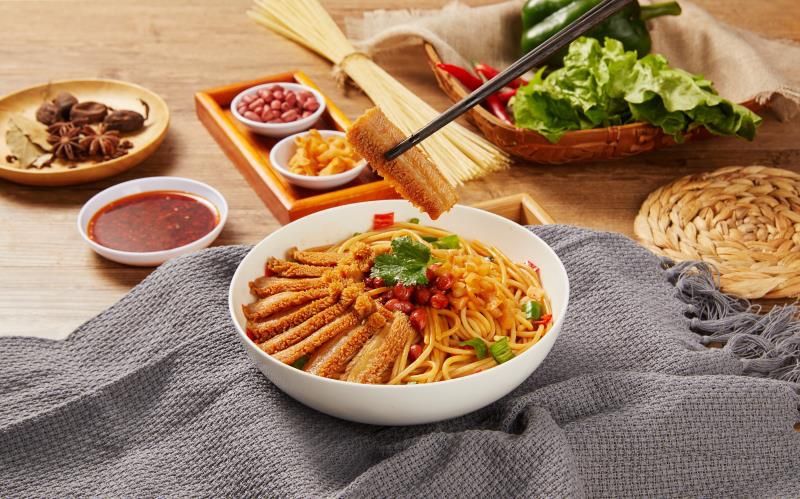 Dry Rice Noodle 干拌米线