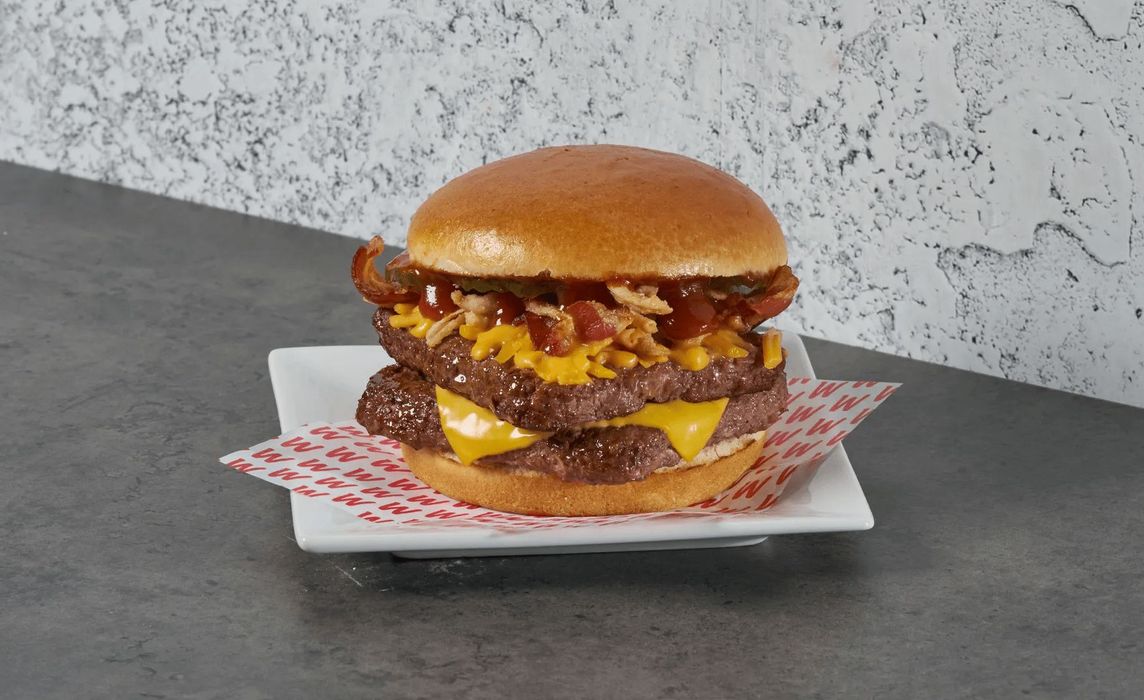 BBQ Bacon Melt Double Cheeseburger