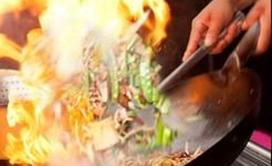 Wok personnalisé à composé