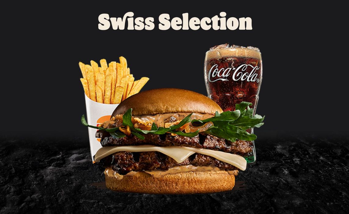 Mushroom Le Gruyère AOP Double Menu