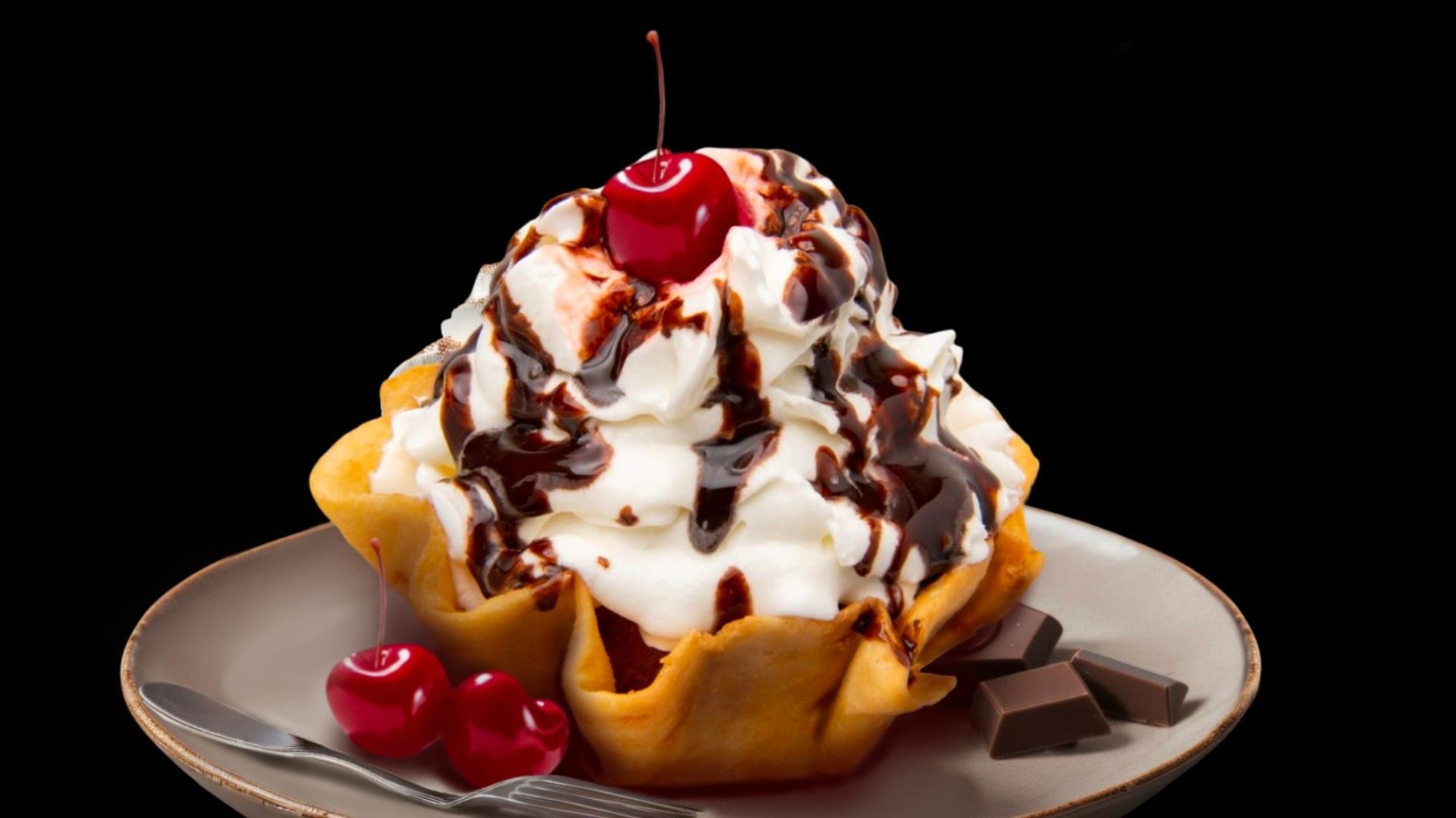 Fried ice cream
