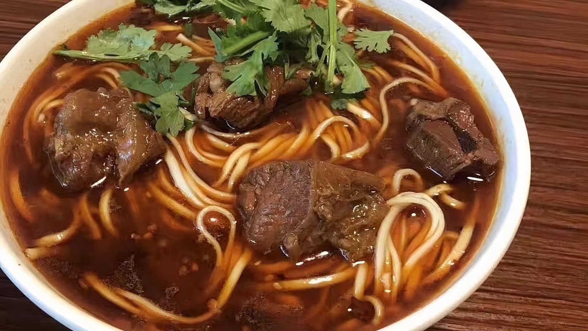 Spicy Beef Noodles Soup