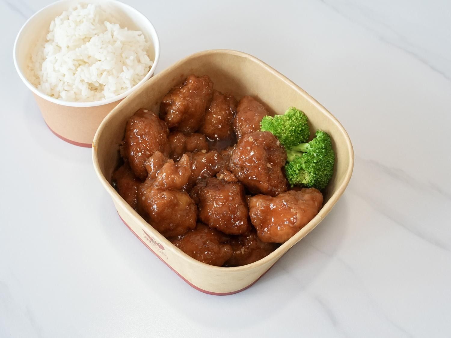 Orange Chicken (W. Rice)
