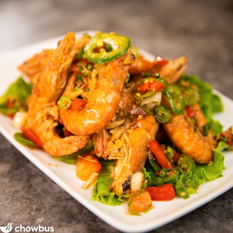 Salt & Pepper Shrimp 🌶️ (W. Rice)