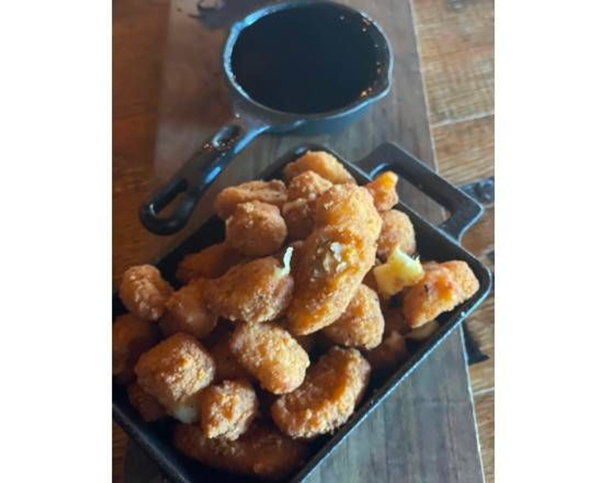 Beer-Battered Spicy Cheese Curds