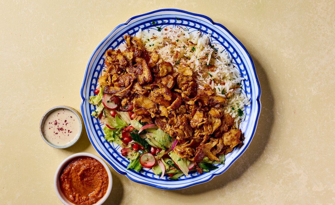 CHICKEN SHAWARMA PLATE