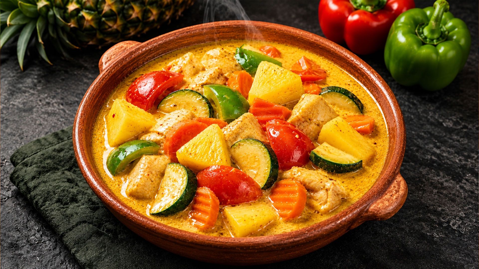 C7.Pineapple Curry
