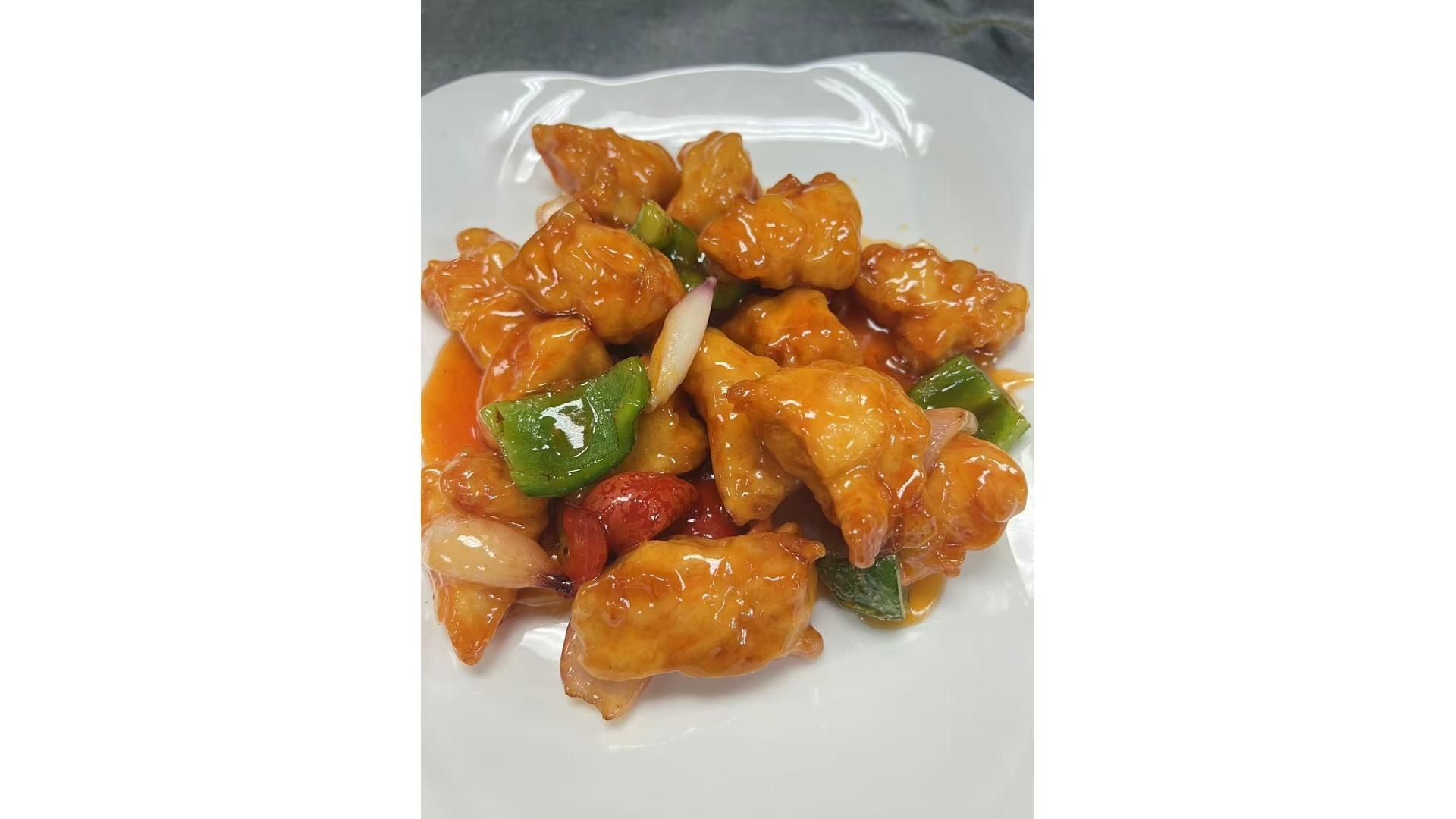 L.Sweet & Sour Chicken-午.甜酸鸡
