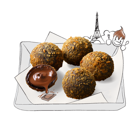 Chocolate balls (6pcs)