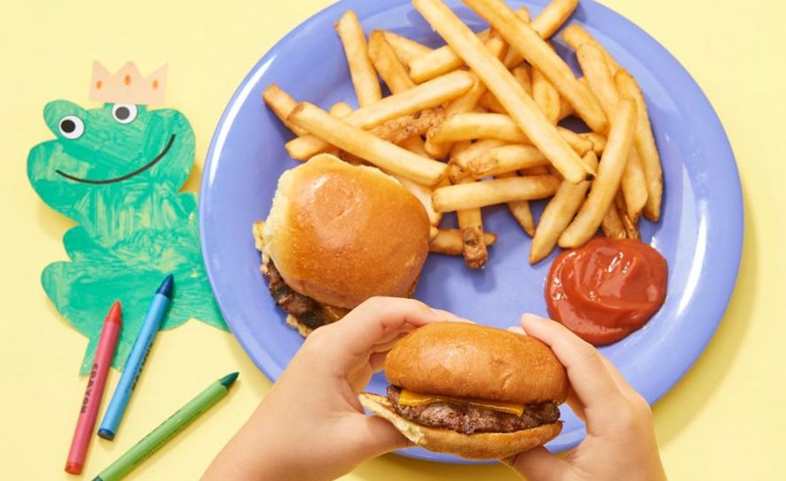 Kids Mini Cheese Burger