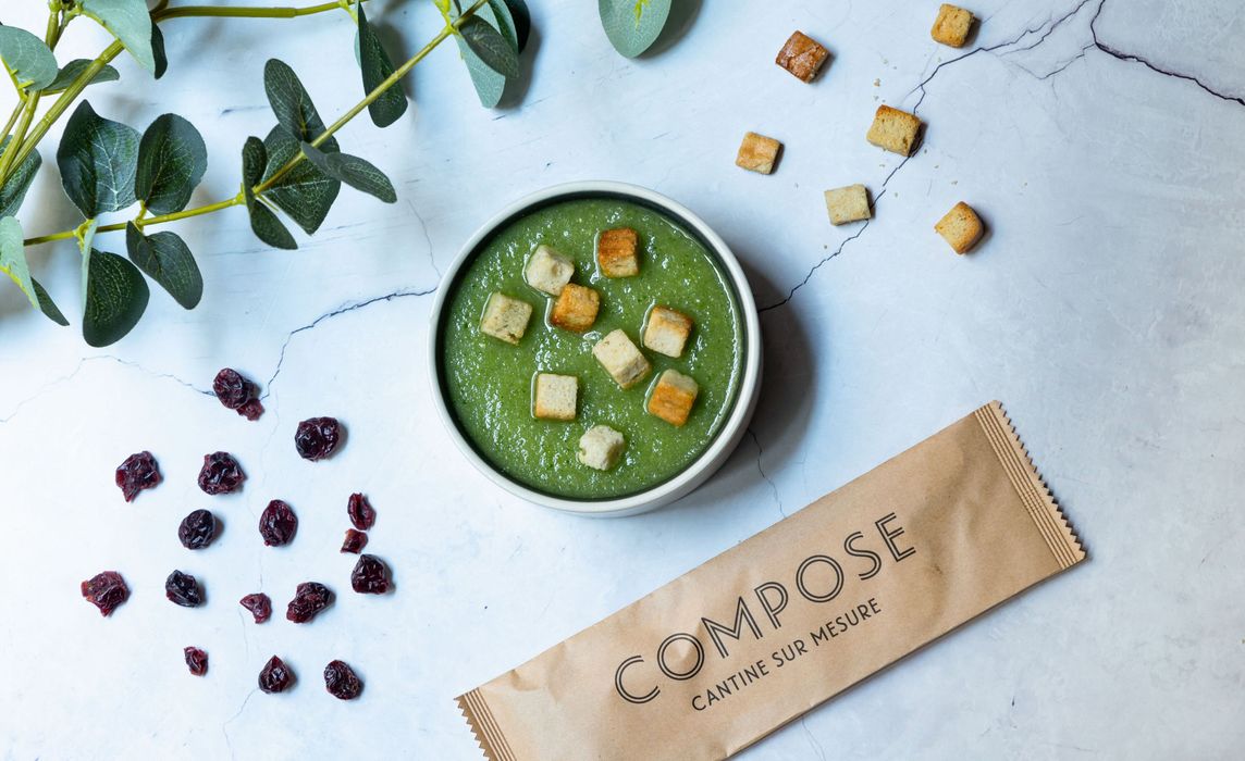 GASPACHO CONCOMBRE GRANNY SMITH & MENTHE