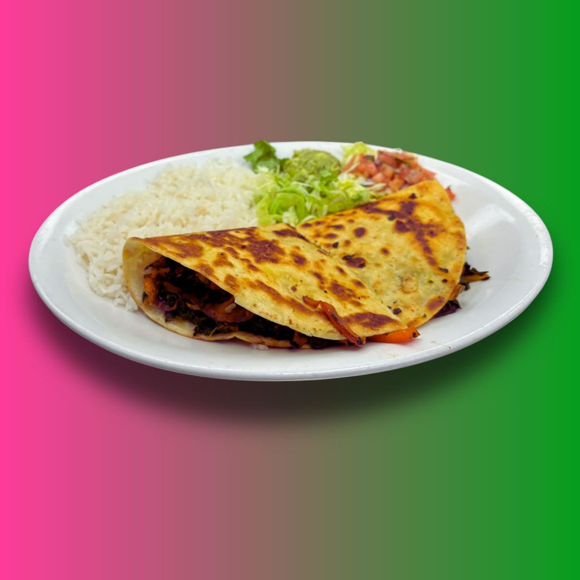 Fajita Quesadilla Vegana