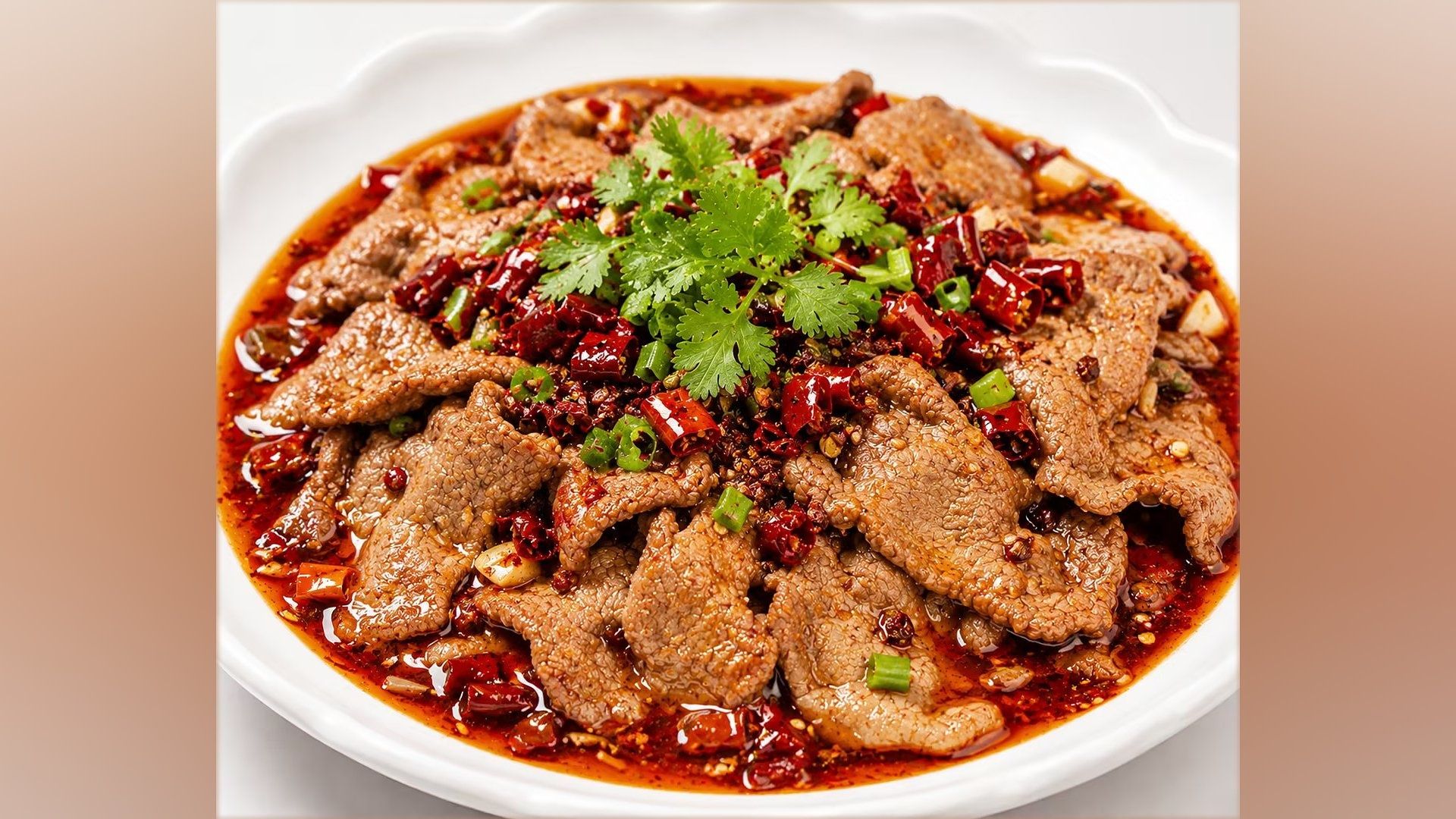 Sliced Beef in Chili Oil-水煮牛肉