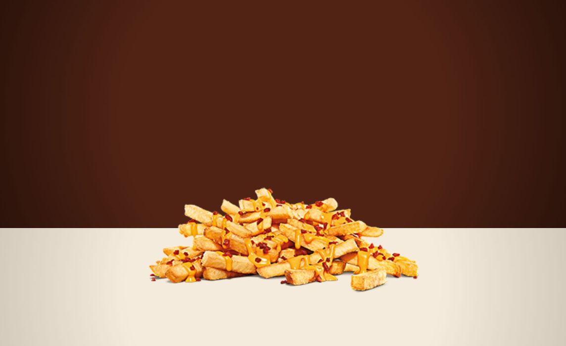 BK KING Fries® Cheese & Bacon