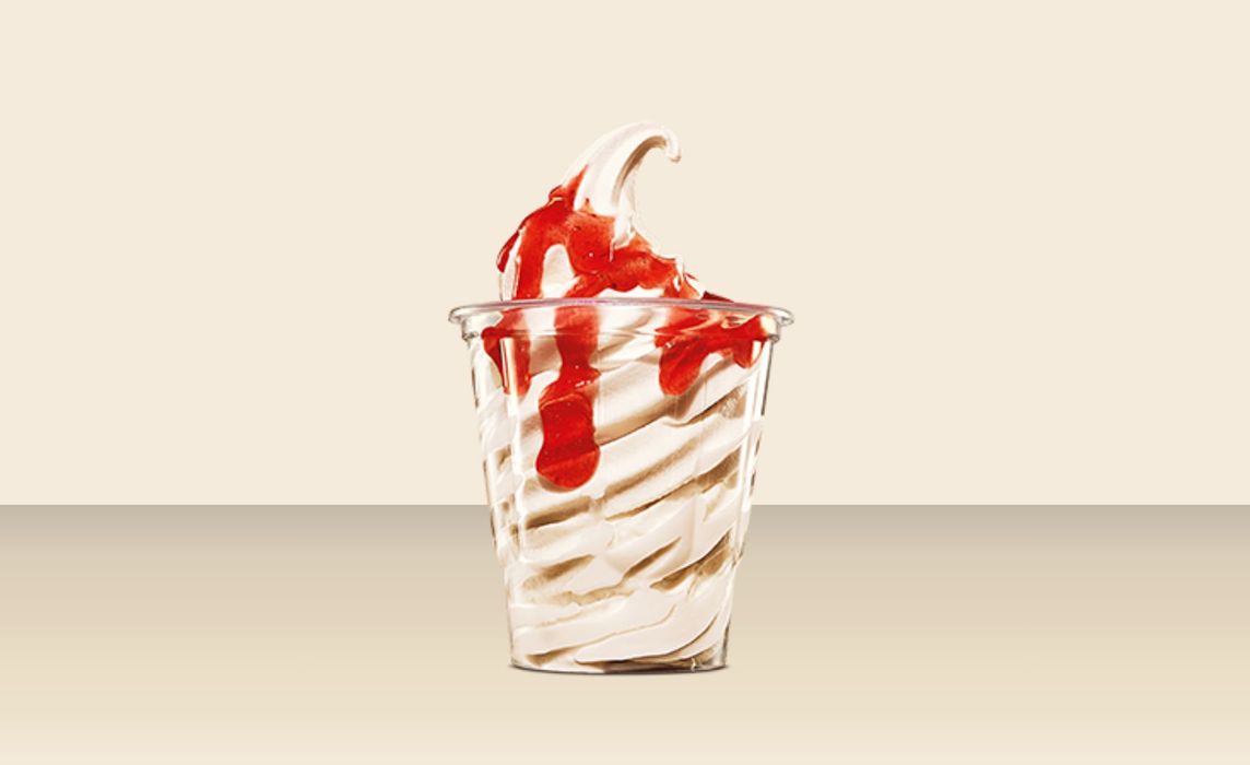King Sundae Fraise
