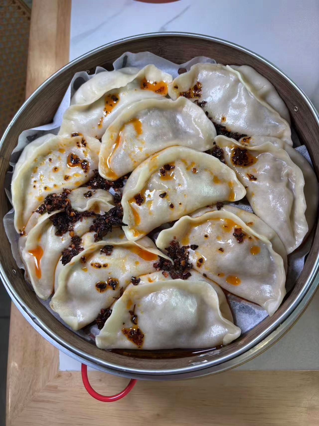 Beef Steamed Dumplings (10Pcs)