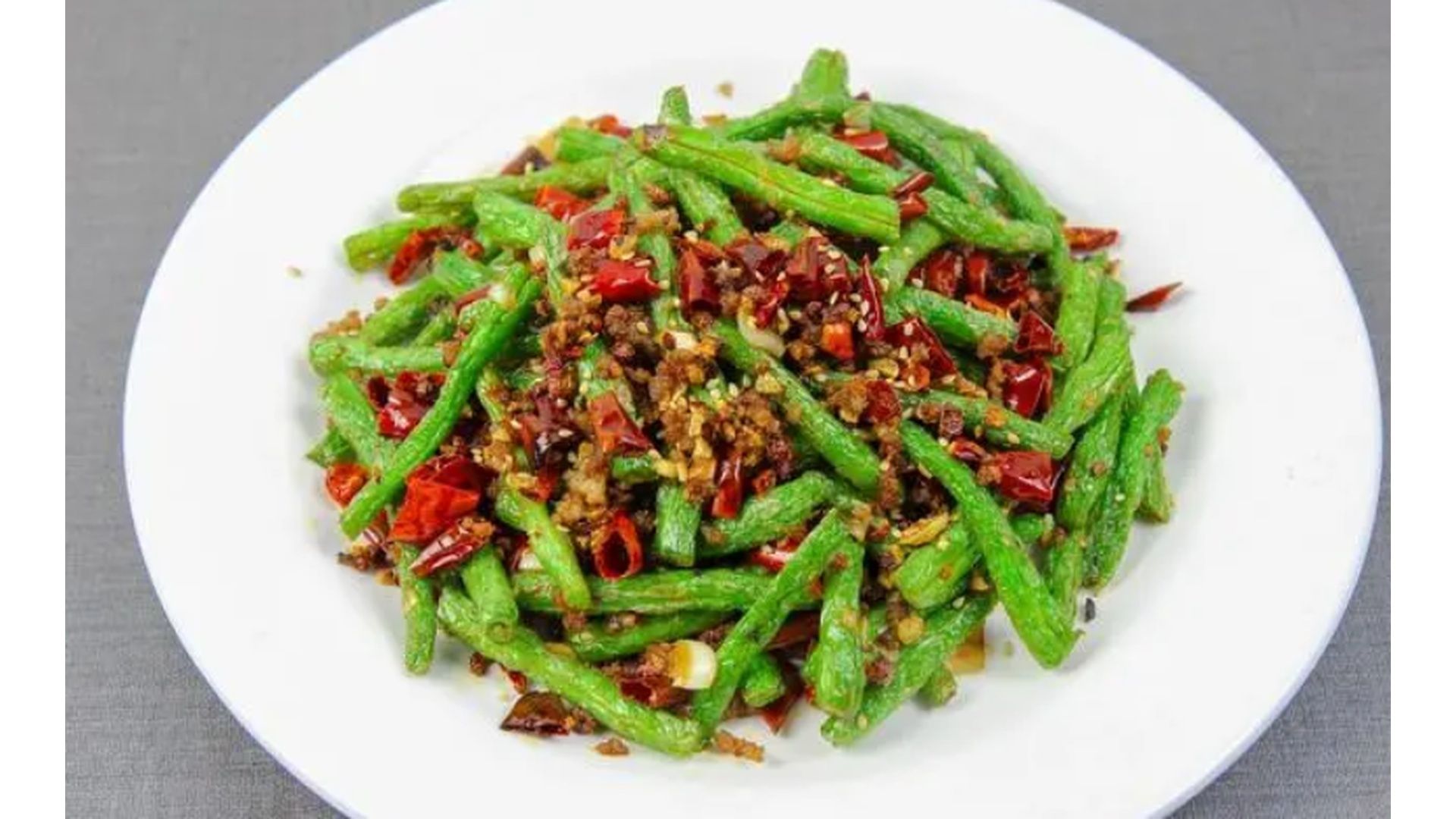 Stir-Fried String Beans-干煸四季豆