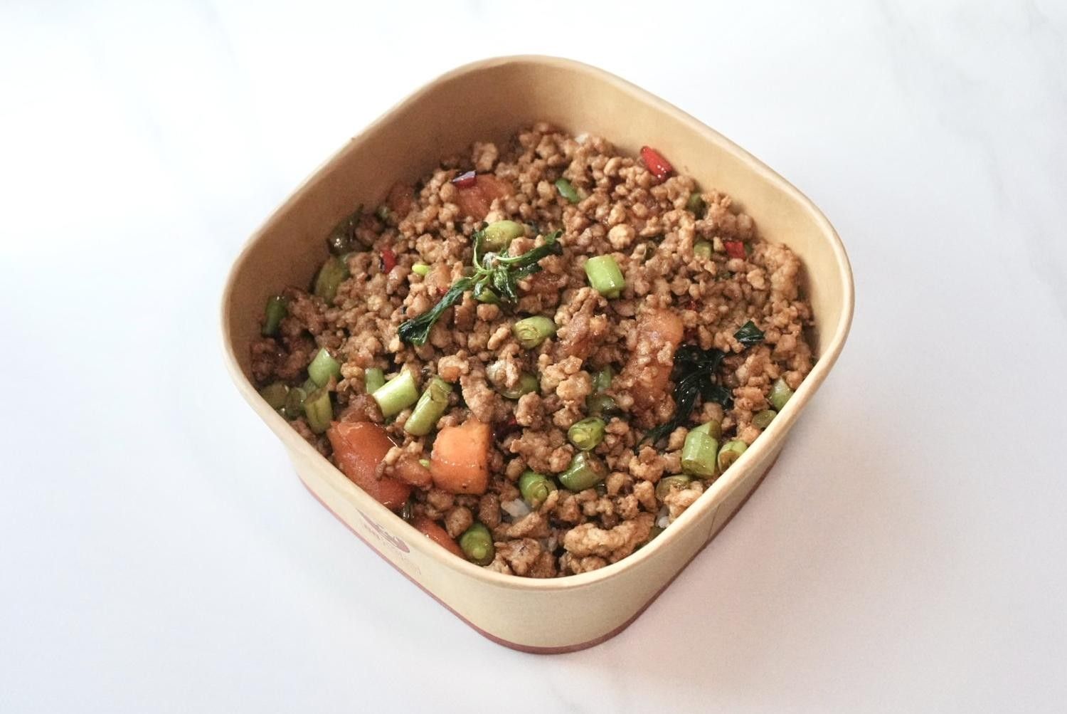 Thai Basil Chicken (W. Rice)