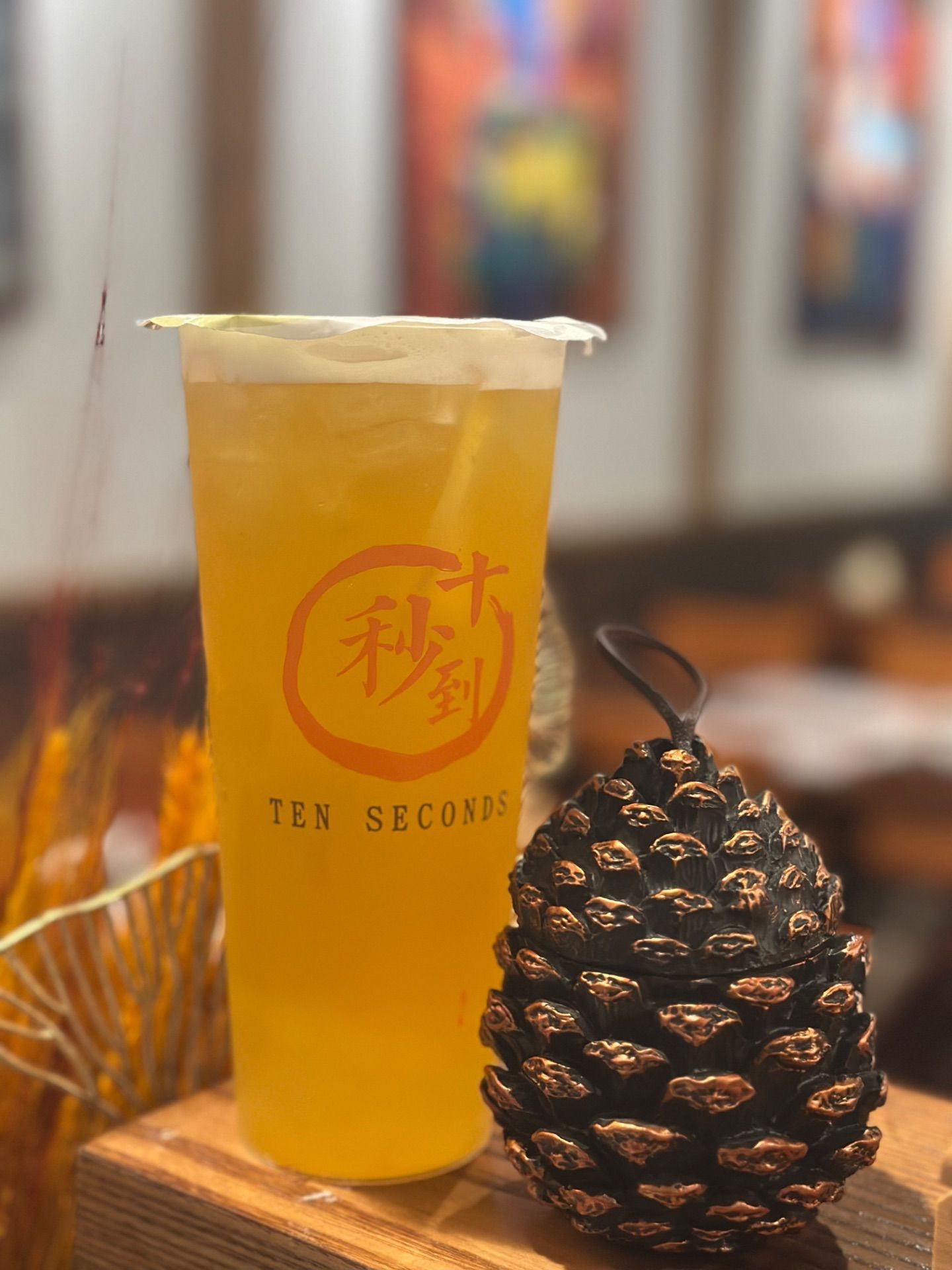 Passion Fruit Green Tea 诱人百香冰绿茶