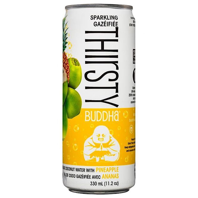 Thirsty Buddha Sparkling Pineapple Coconut Water 